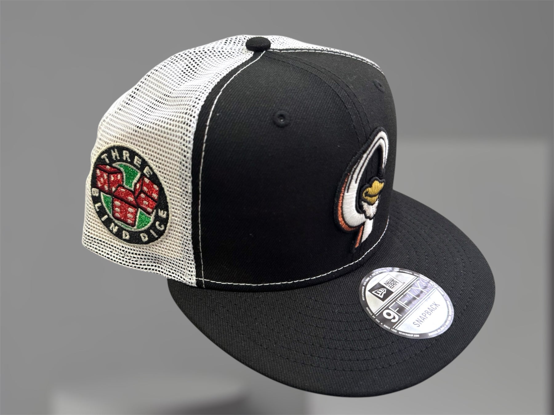 BGNYC 3 Blind Dice- Panda Trucker Snap Back