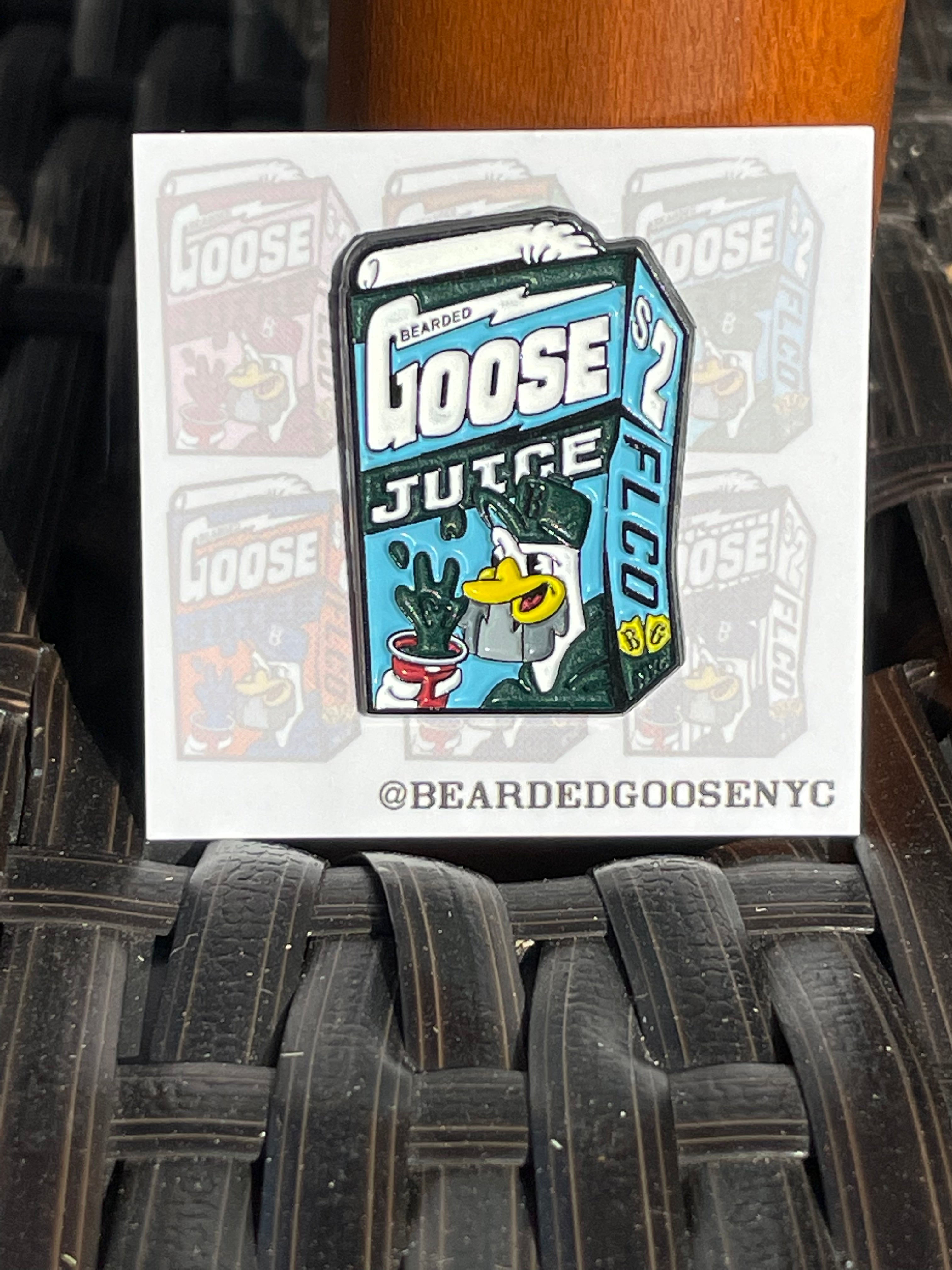Goose Juice Enamel Pin (See Flavors)