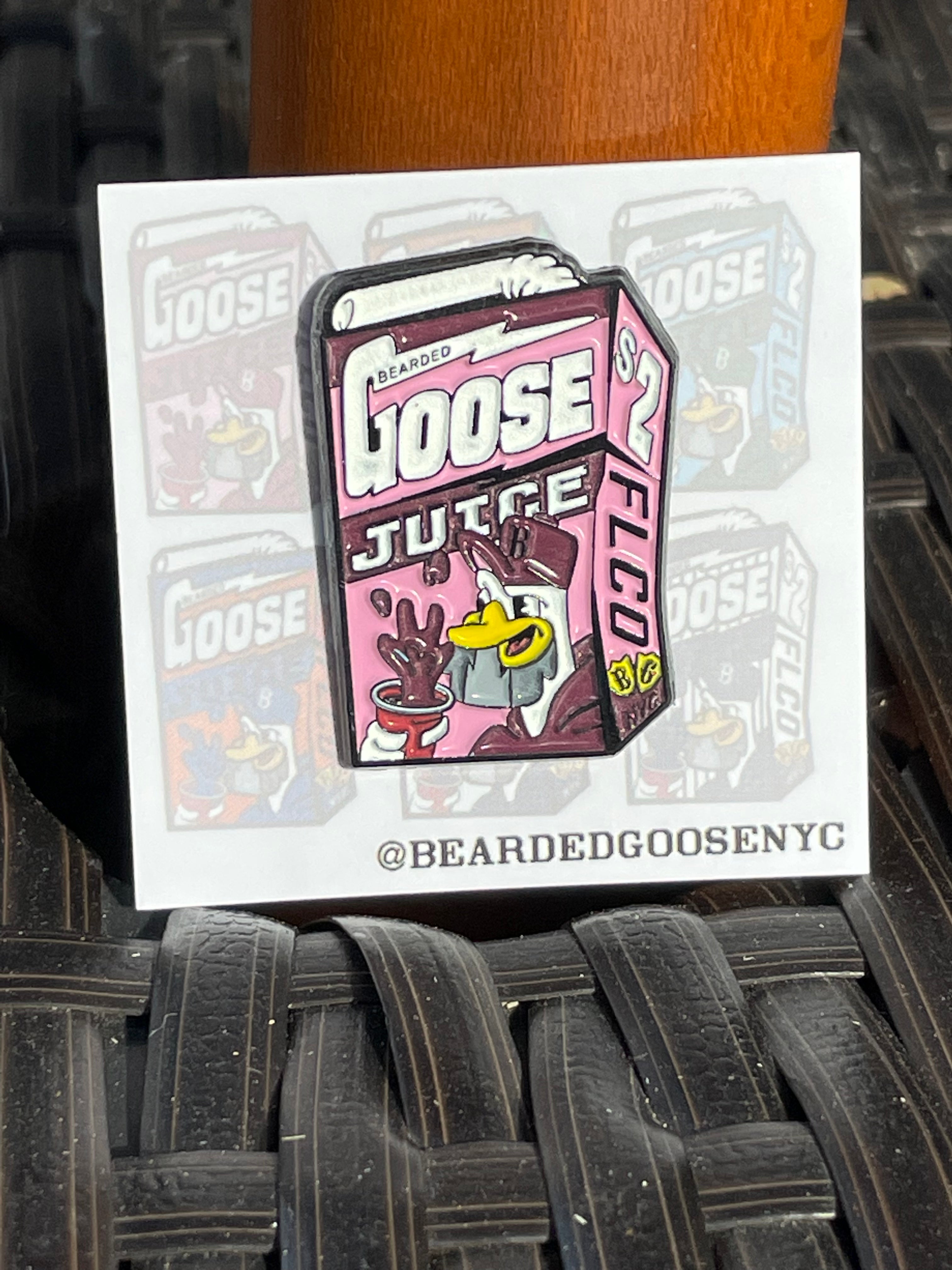 Goose Juice Enamel Pin (See Flavors)
