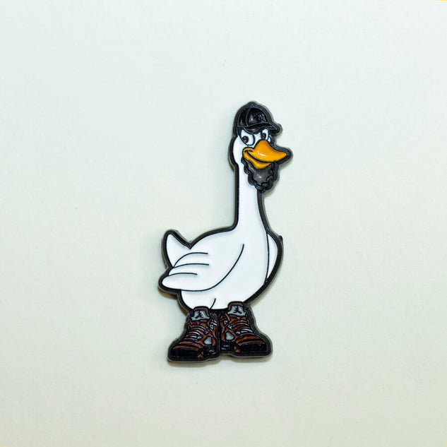Raging Bull Goose Pin